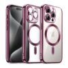 iPhone 15 Pro MagSafe Wireless Charging Case - Pink