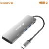 Xssive 6in1 USB Hub to Type-C HUB2