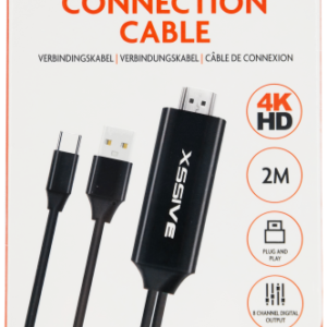 Xssive 2in1 HDTV Cable XSS-HDC02 - 2m
