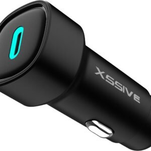 Xssive 30W PD Fast Car Charger USB-C XSS-CC41 - Zwart