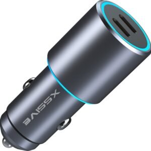 Xssive 40W PD Fast Car Charger XSS-CC38 - Zwart