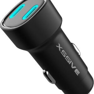 Xssive 40w PD Fast Car Charger XSS-CC42 - Zwart