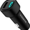 Xssive 48W PD+QC3.0 Fast Car Charger XSS-CC40 - Zwart