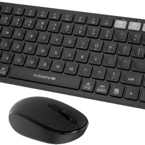 Xssive Bluetooth Wireless Keyboard & Mouse Combo QWERTY - XSS-KMSET3