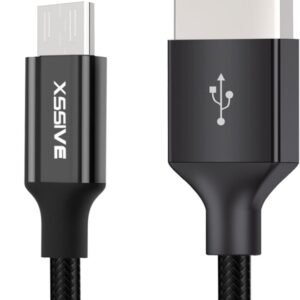 Xssive Braided USB Micro Cable 2m