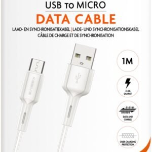 Xssive Micro USB Cable 1m XSS-PVC100M - Wit
