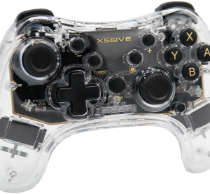 Xssive Nintendo Switch Controller XSS-GPNS -Clear