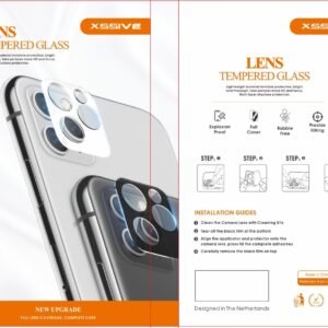 Xssive Tempered Glass Camera Lens iPhone 11 - Geel