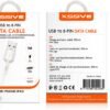 Xssive USB Cable for iPhone 1m XSS-PVC100L - Wit