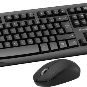 Xssive XSS-KMSET1 Qwerty Wireless Keyboard+Mouse Set