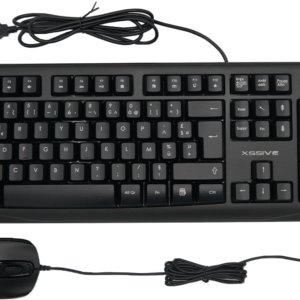 Xssive XSS-KMSET2 WIRED Keyboard & Mouse Combo AZERTY