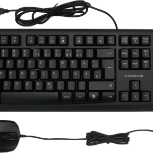 Xssive XSS-KMSET2 WIRED Keyboard & Mouse Combo QWERTZ